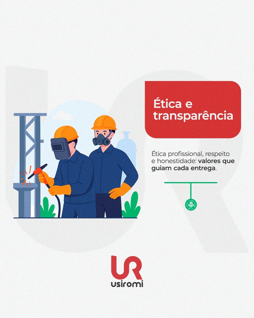 Post da Usiromi: Ética e transparência